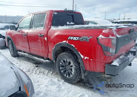 2024 Nissan Titan Pro-4X 4X4 из США, поврежденный, VIN 1N6AA1ED9RN113039